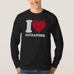 Camiseta Amo Alejandro - Yo corazón Alejandro