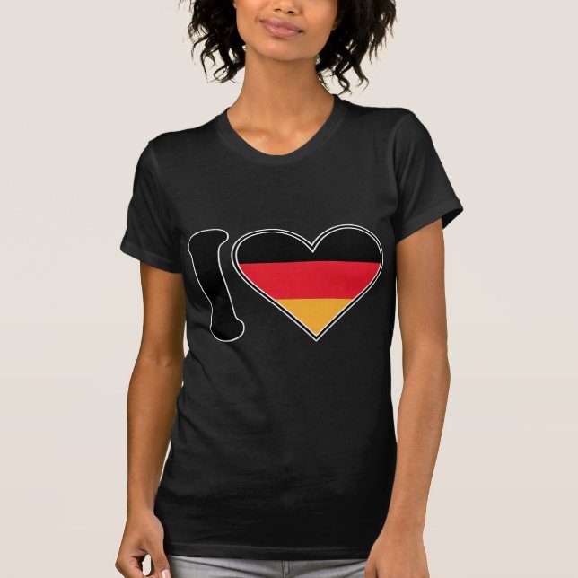 Camiseta Amo Alemania (Anverso)