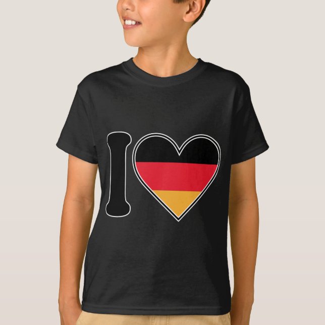 Camiseta Amo Alemania (Anverso)