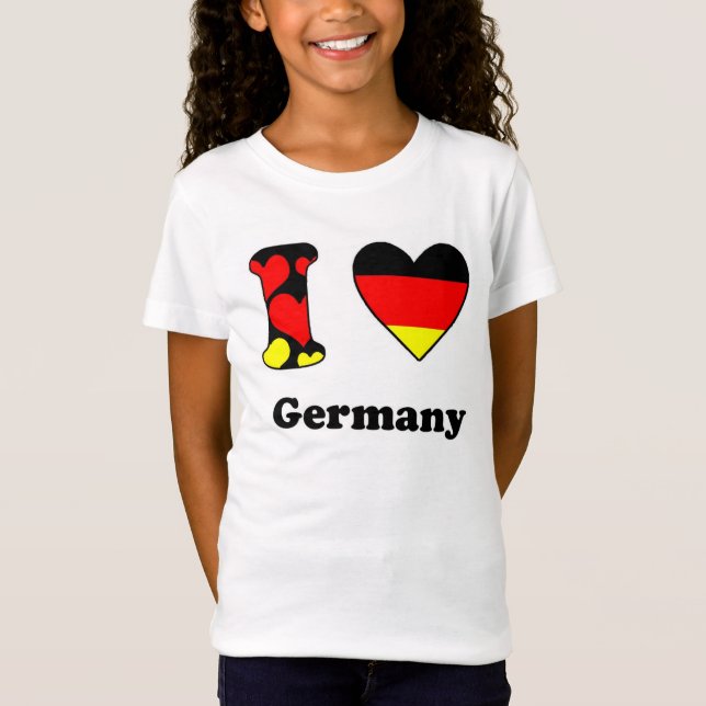 Camiseta Amo Alemania (Anverso)