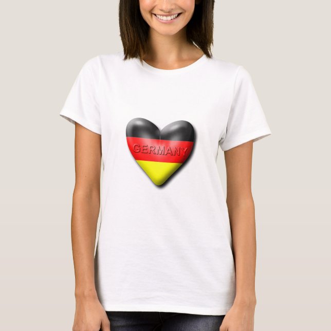 Camiseta Amo Alemania (Anverso)