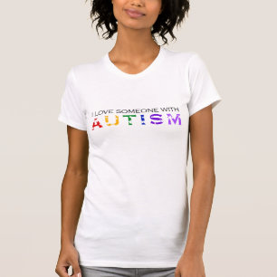Camiseta Amo alguien con autismo