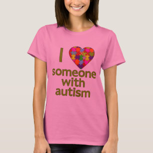 CAMISETA AMO ALGUIEN CON AUTISMO