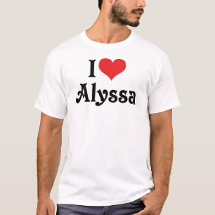 Camiseta Amo Alyssa