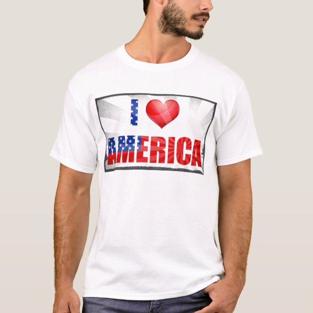 Camiseta Amo América (Anverso)