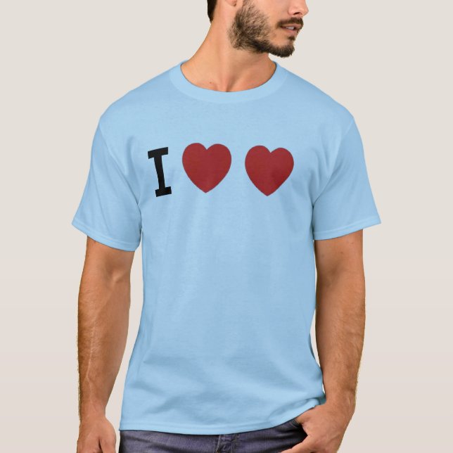 Camiseta Amo amor (Anverso)