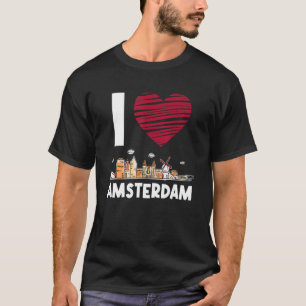 Camiseta Amo Amsterdam