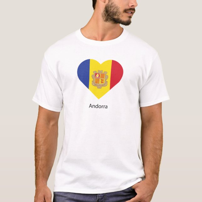 Camiseta Amo Andorra (Anverso)