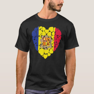 Camiseta Amo Andorra Bandera Andorra