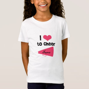 Camiseta Amo animar - la materia fresca de la animadora