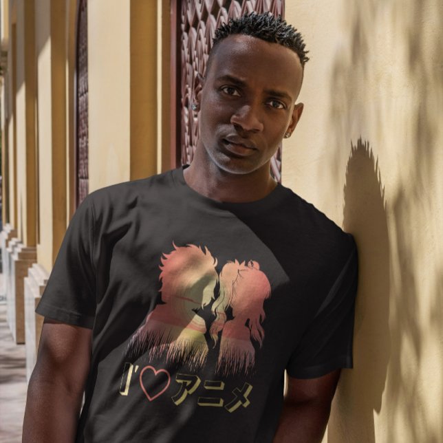 Camiseta Amo Anime (Subido por el creador)