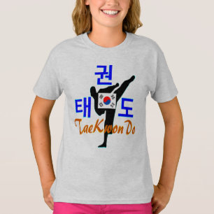 Camiseta ✔ Amo ☯ arte marcial coreano-téKwonDo fabuloso