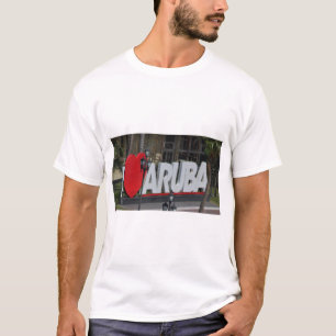 Camiseta "Amo Aruba", fotografía
