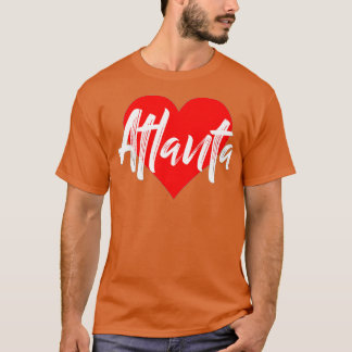 Camiseta Amo Atlanta Lover Tshirt Georgia Cute Gift Mujeres