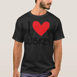 Camiseta Amo Aubrey Nombre Chica Personalizada Mujer BFF Fr