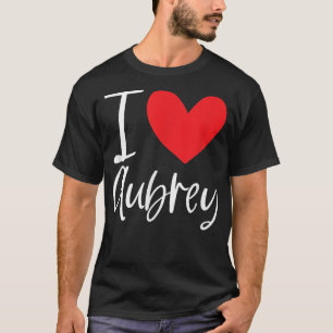 Camiseta Amo Aubrey Nombre Chica Personalizada Mujer BFF Fr