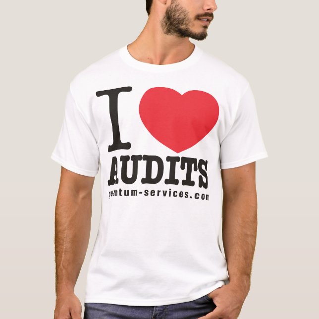 Camiseta Amo auditorías (Anverso)