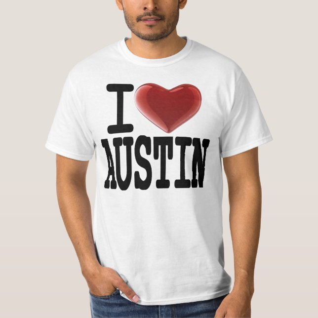 Camiseta Amo AUSTIN (Anverso)