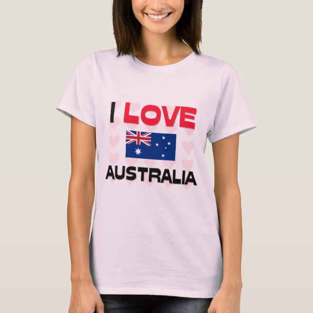 Camiseta Amo Australia (Anverso)
