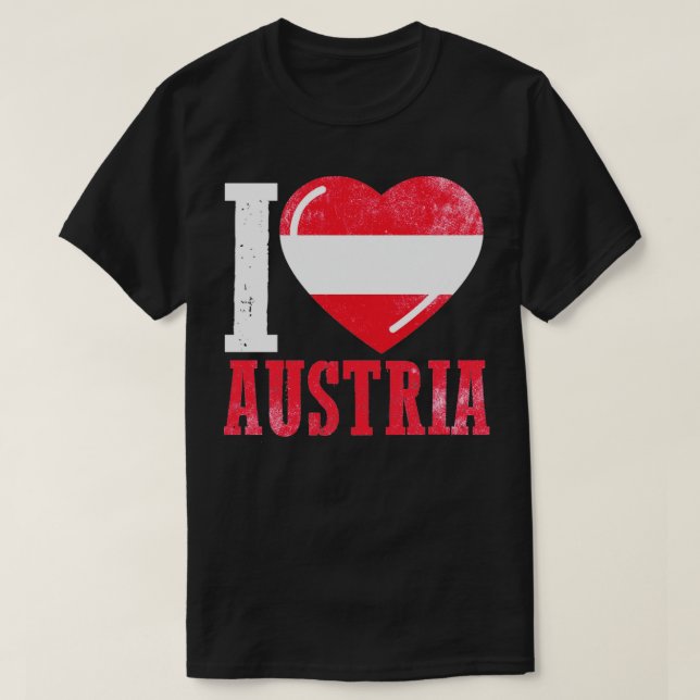 Camiseta Amo Austria (Diseño del anverso)