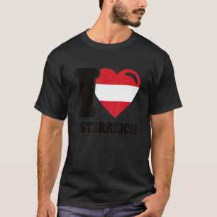 Camiseta Amo Austria Patria Bandera austriaca 4
