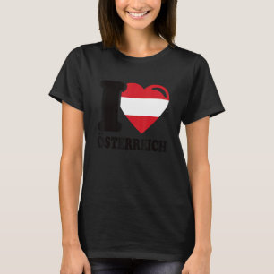 Camiseta Amo Austria Patria Bandera austriaca 4