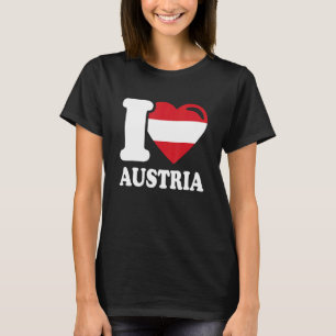 Camiseta Amo Austria Patria Bandera austriaca 7