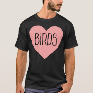 Camiseta Amo Aves Aves San Valentín