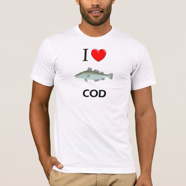 Camiseta Amo bacalao (Anverso)