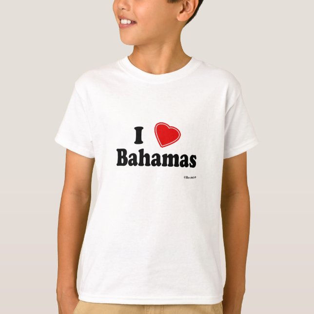 Camiseta Amo Bahamas (Anverso)