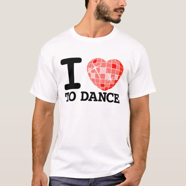 Camiseta Amo bailar (Anverso)
