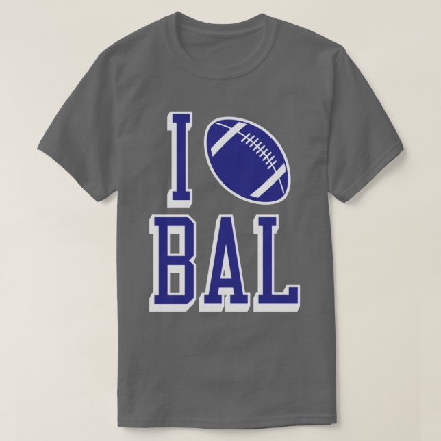 Camiseta Amo BAL Black (Diseño del anverso)