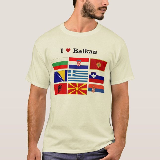 Camiseta Amo Balcan (Anverso)