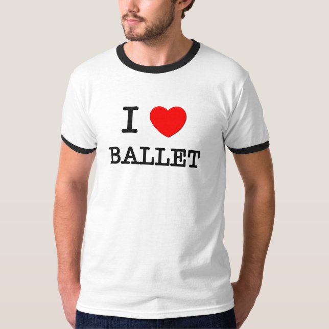 Camiseta Amo ballet (Anverso)