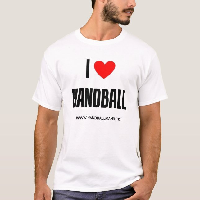 Camiseta Amo balonmano (Anverso)