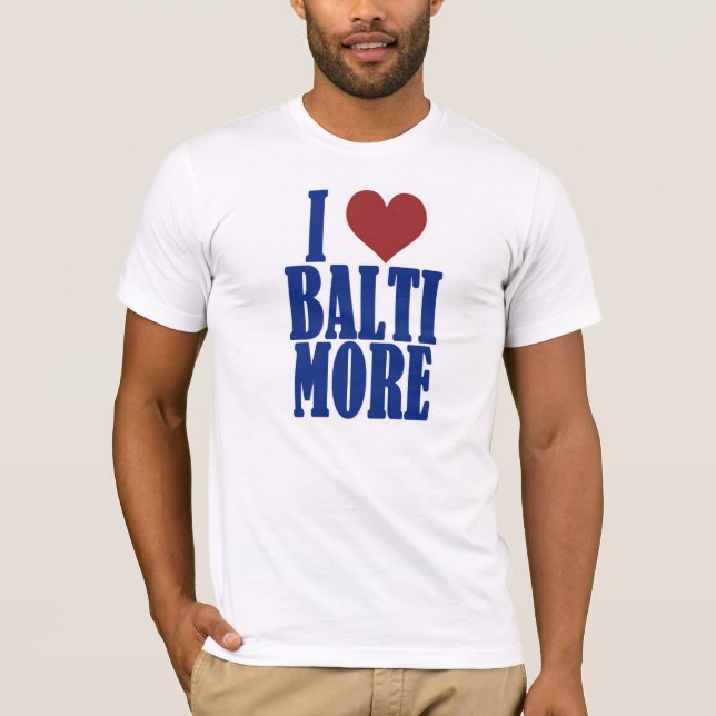 Camiseta Amo Baltimore (Anverso)