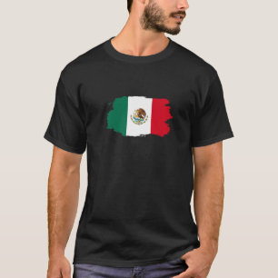 Camiseta Amo Bandera de México Apoyo deportivo patriótico m