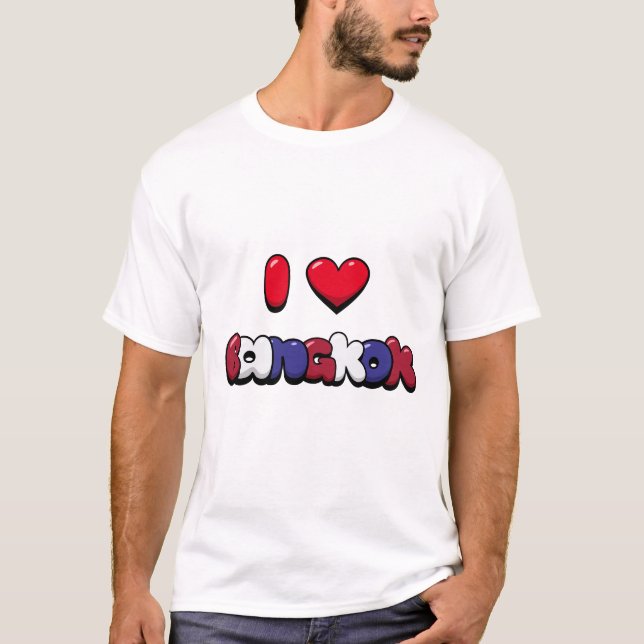 Camiseta Amo Bangkok (Anverso)