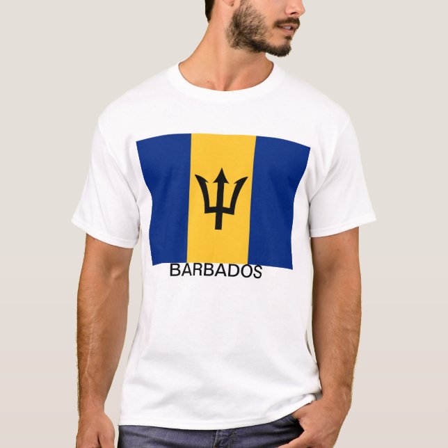 CAMISETA AMO BARBADOS (Anverso)