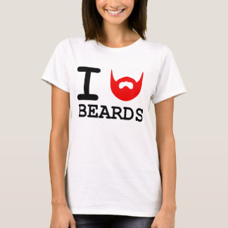 Camiseta Amo barbas