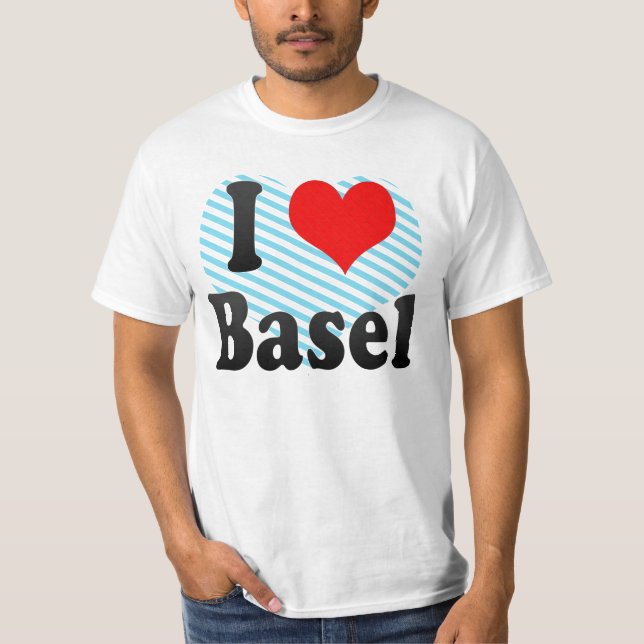 Camiseta Amo Basilea, Suiza (Anverso)