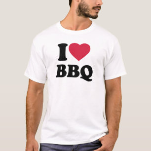 Camiseta Amo Bbq - barbacoa