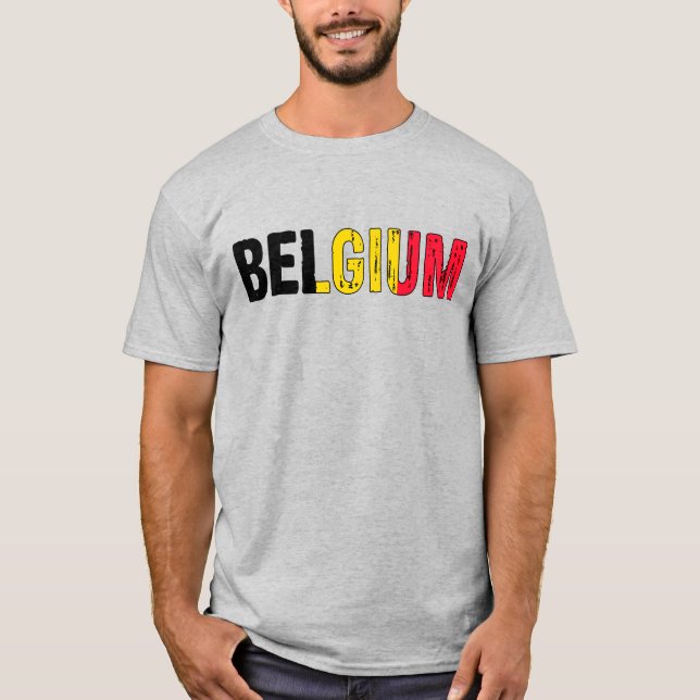 Camiseta Amo Bélgica (Anverso)