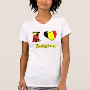 Camiseta Amo Bélgica