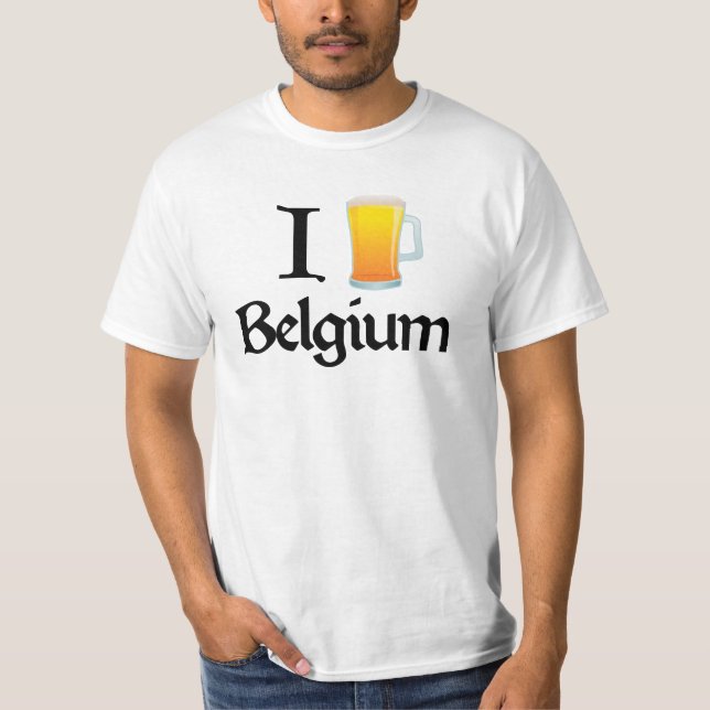 Camiseta Amo Bélgica (Anverso)