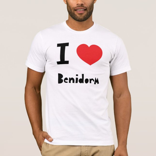 Camiseta Amo Benidorm (Anverso)