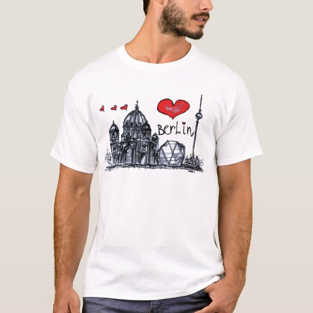 Camiseta Amo Berlín (Anverso)