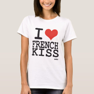 Camiseta Amo beso del francés