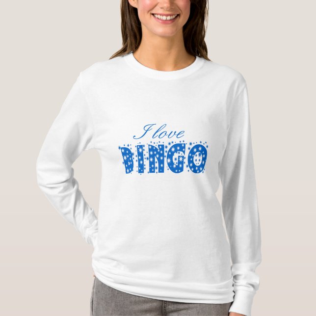 Camiseta Amo bingo (Anverso)