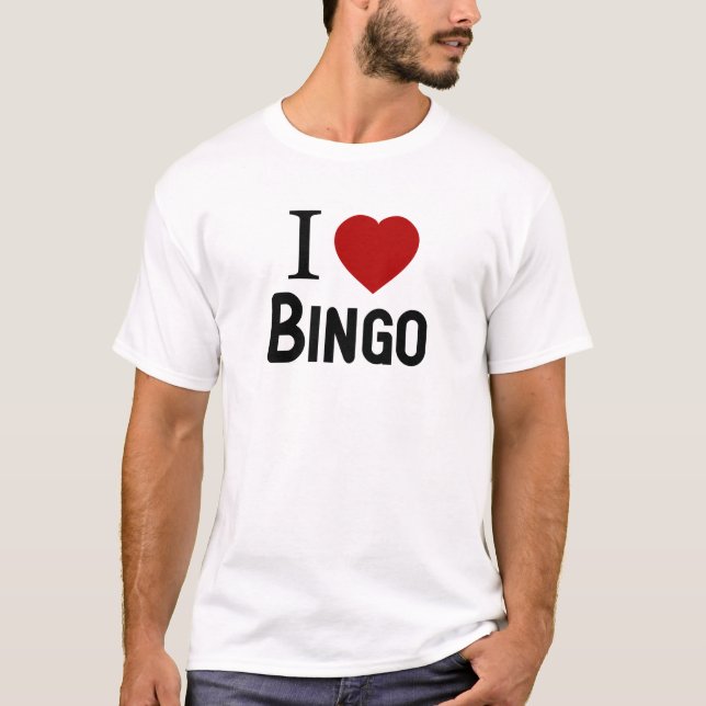 Camiseta Amo bingo (Anverso)